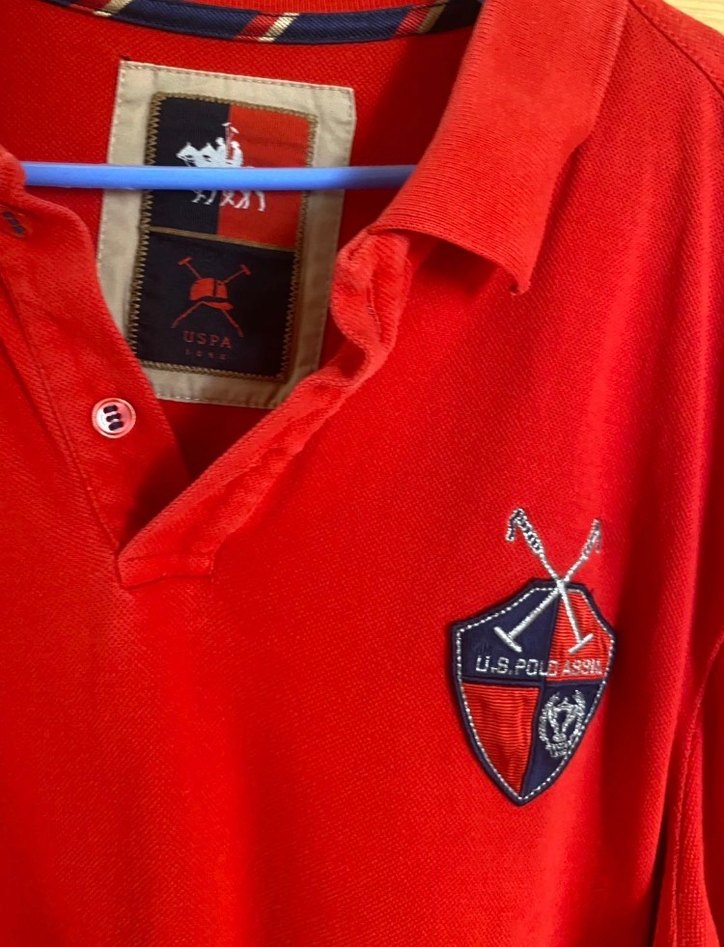 Kırmızı Uzun Kollu Polo Tişört Erkek - Görsel 4