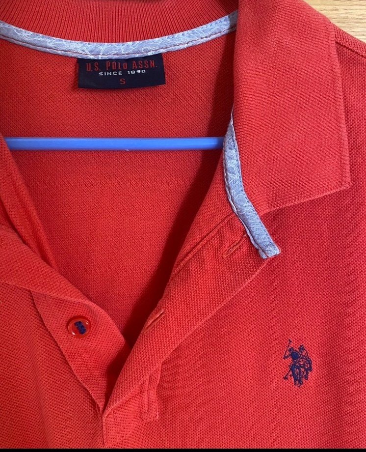 Kırmızı Düğmeli Erkek Polo Tişört - Görsel 3