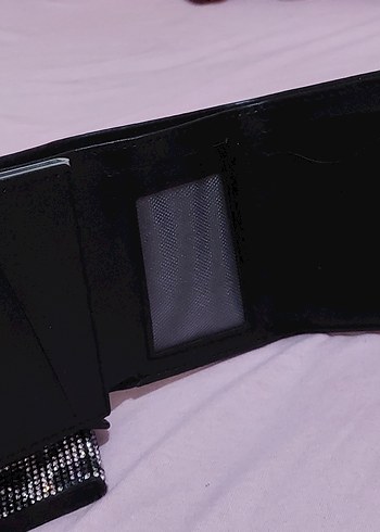 Siyah Baskılı Mekanizmalı Erkek Cüzdan / Kartlık - Görsel 4