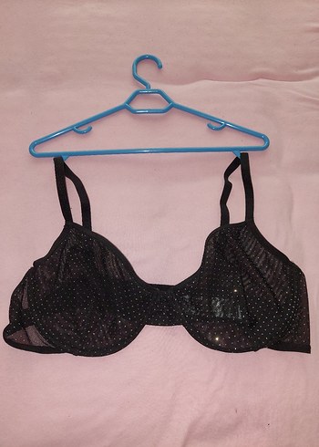 Siyah simli transparan sütyen 95 beden - Görsel 13