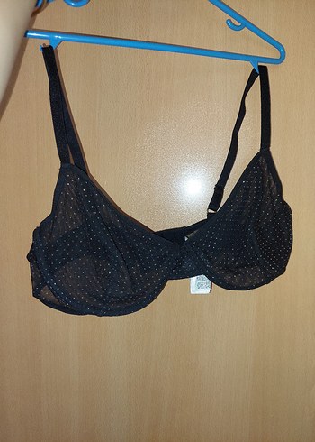 Siyah simli transparan sütyen 95 beden - Görsel 3