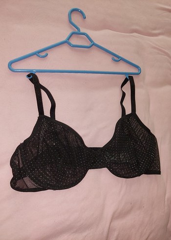 Siyah simli transparan sütyen 95 beden - Görsel 12