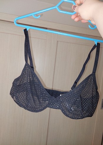 Siyah simli transparan sütyen 95 beden - Görsel 11