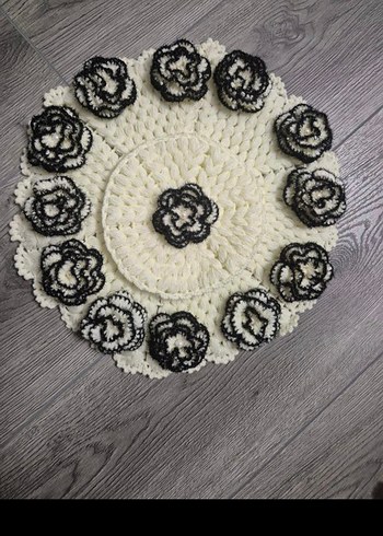 Nakışlı Dantel Bohem Broş - Görsel 3