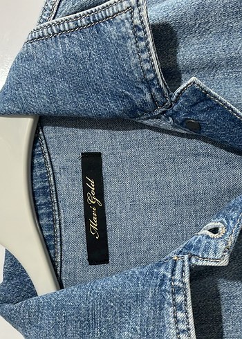 Kadın Mavi Kemerli Denim Kısa Tulum - Görsel 2