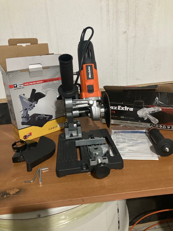 Maxx Extra Taşlama Makinesi - Gri ve Turuncu - Görsel 3