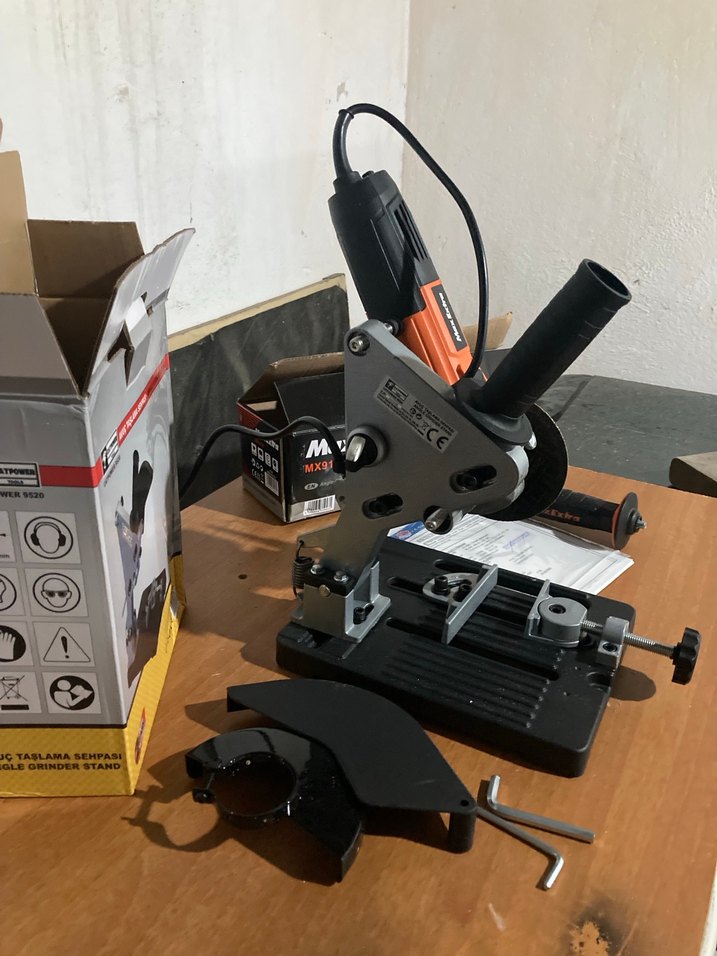 Maxx Extra Taşlama Makinesi - Gri ve Turuncu - Görsel 2