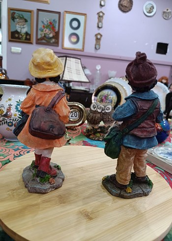 Renkli Çocuk Figürin - Görsel 4