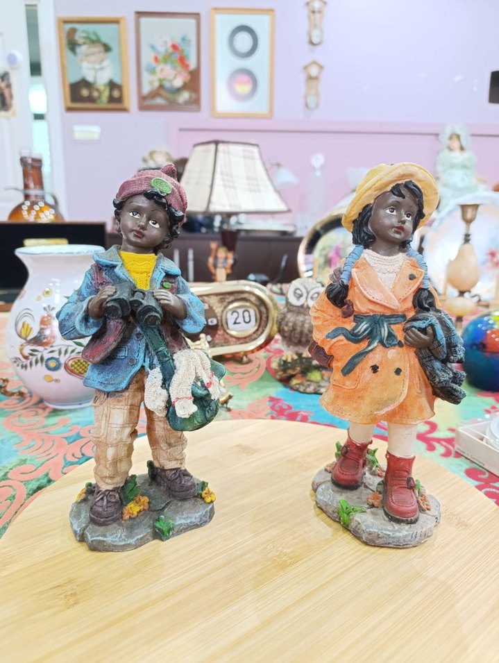 Renkli Çocuk Figürin - Görsel 3