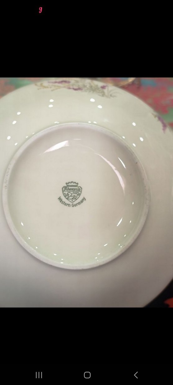 Çiçek Desenli Pastel Kapaklı Tabak - Görsel 4