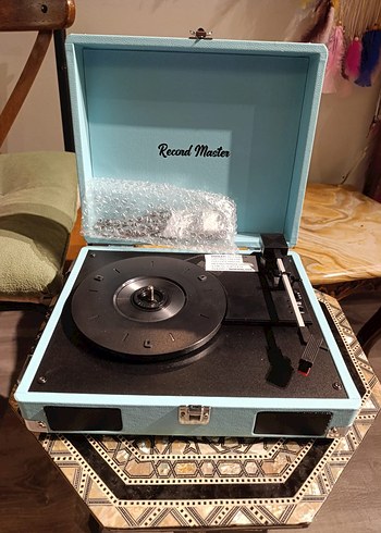 Pastel Mavi Record Master Pikap - Görsel 2