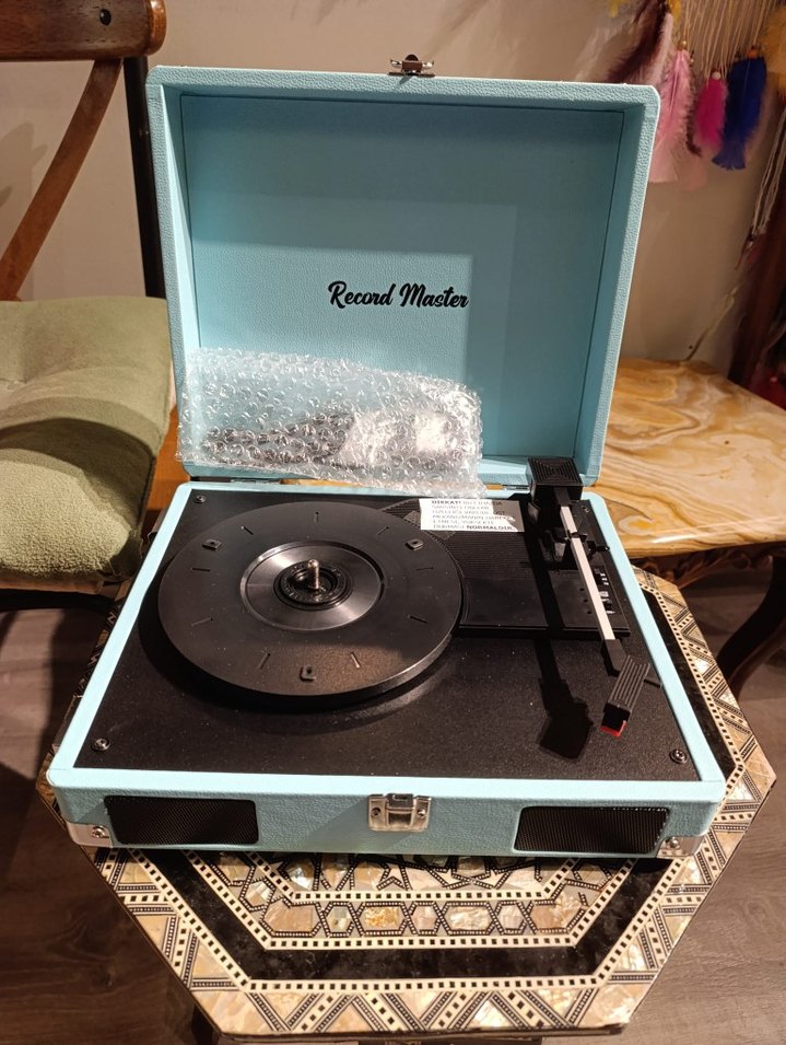 Pastel Mavi Record Master Pikap - Görsel 2