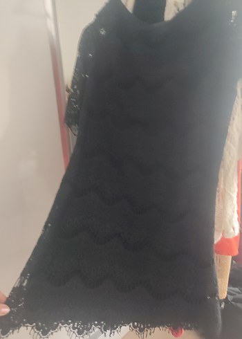 Kadın Siyah Örgü Uzun Kollu Bluz - Görsel 3