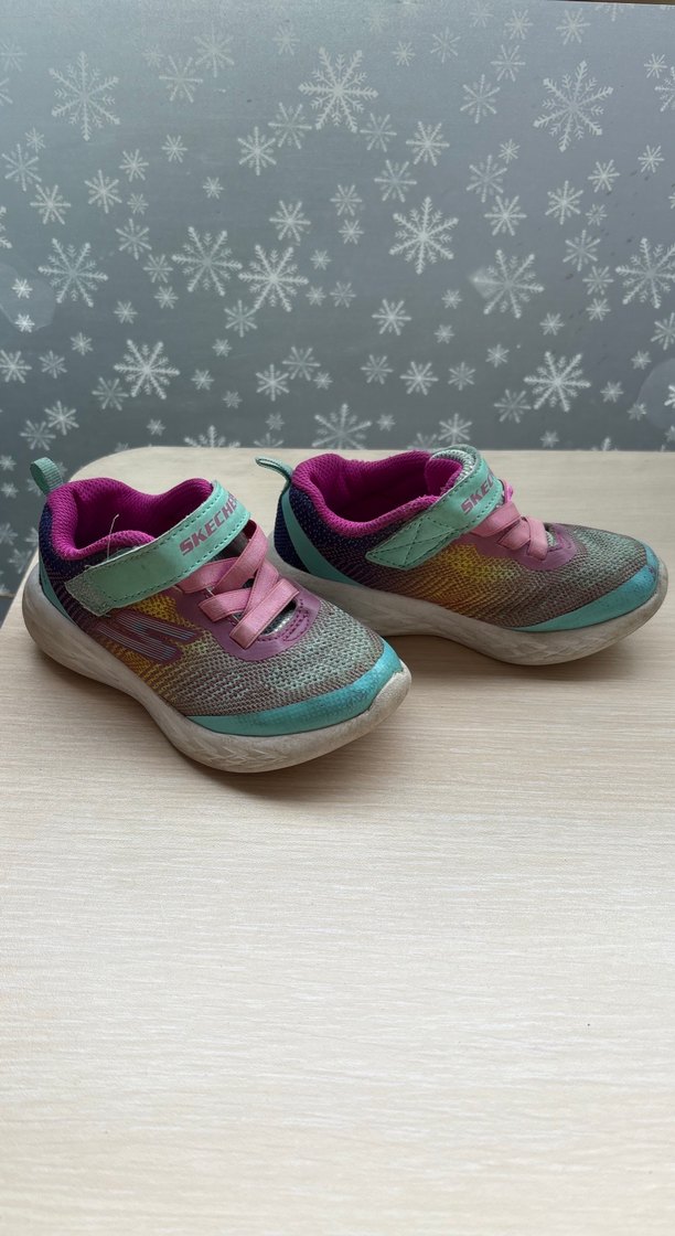 Kız Çocuk Renkli Skechers Spor Ayakkabı - Görsel 2