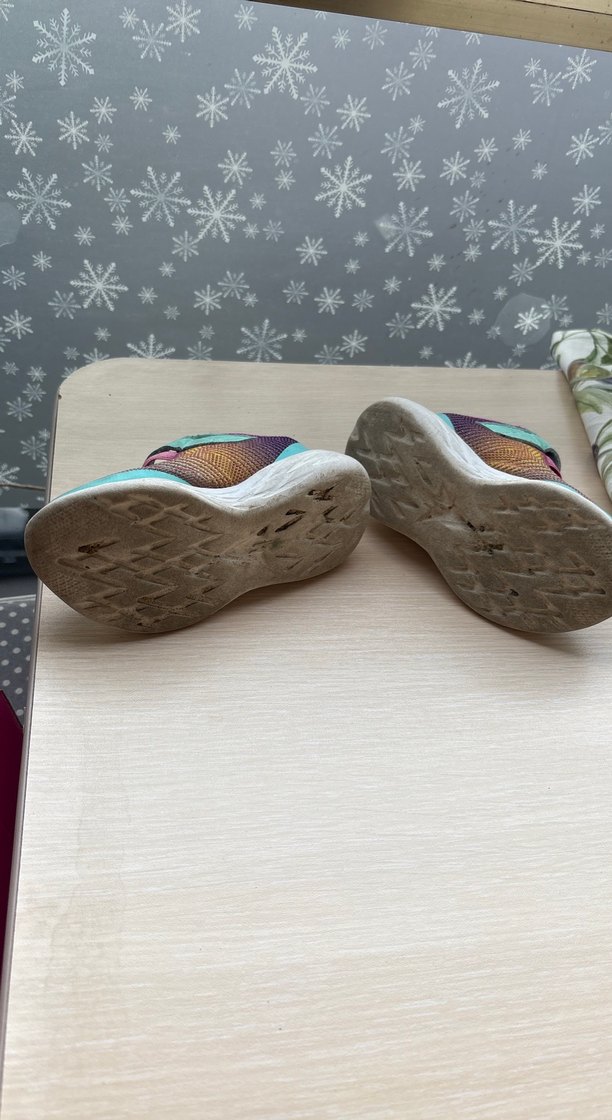 Kız Çocuk Renkli Skechers Spor Ayakkabı - Görsel 4