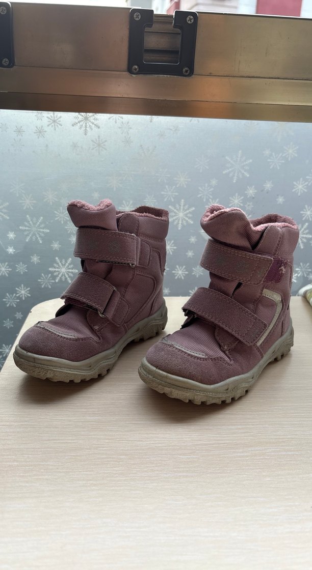 Kız Çocuk pembe goretex bot - Görsel 2