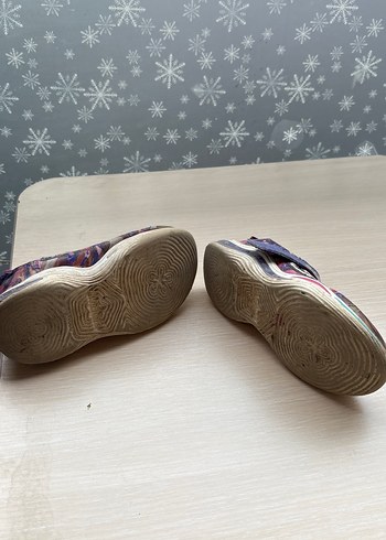 Kız Çocuk Mor Bağcıklı Spor Ayakkabı - Görsel 4