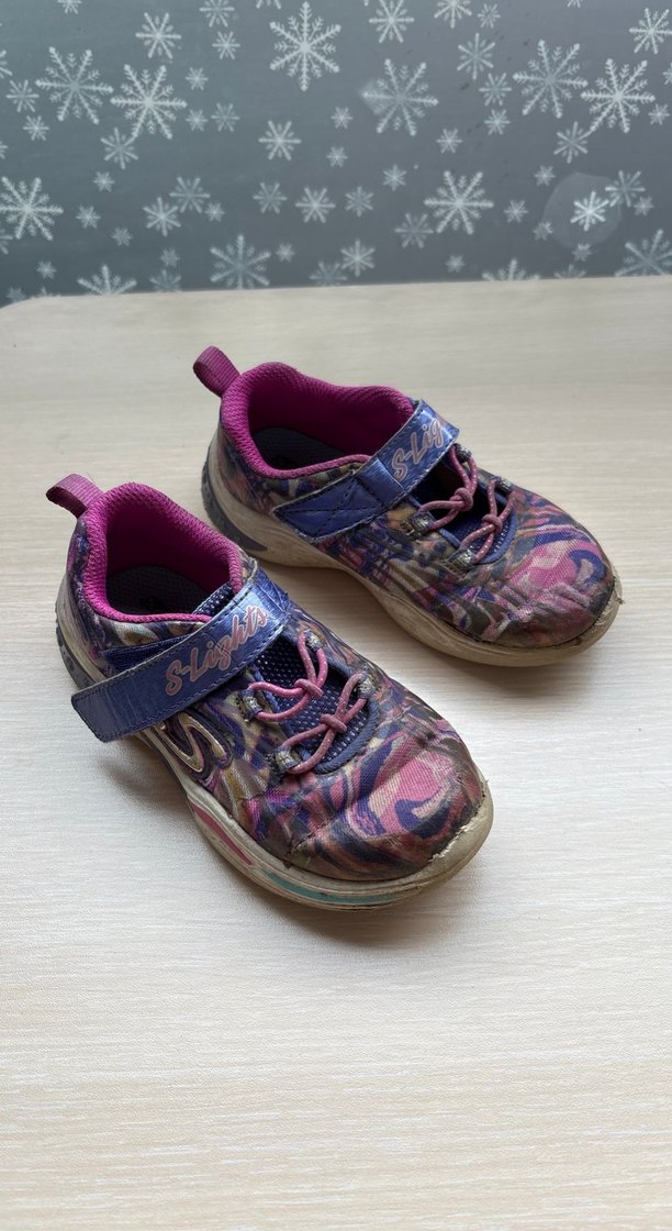 Kız Çocuk Mor Bağcıklı Spor Ayakkabı - Görsel 5