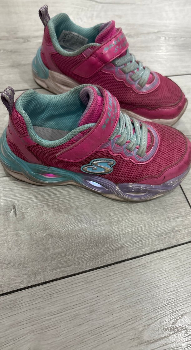 Kız Çocuk Işıklı Pembe Bağcıksız Spor Ayakkabı - Görsel 5