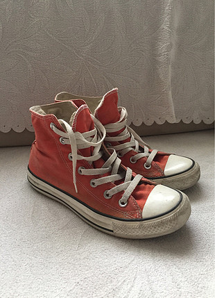 39 Beden turuncu Renk Converse turuncu unisex ayakkabi