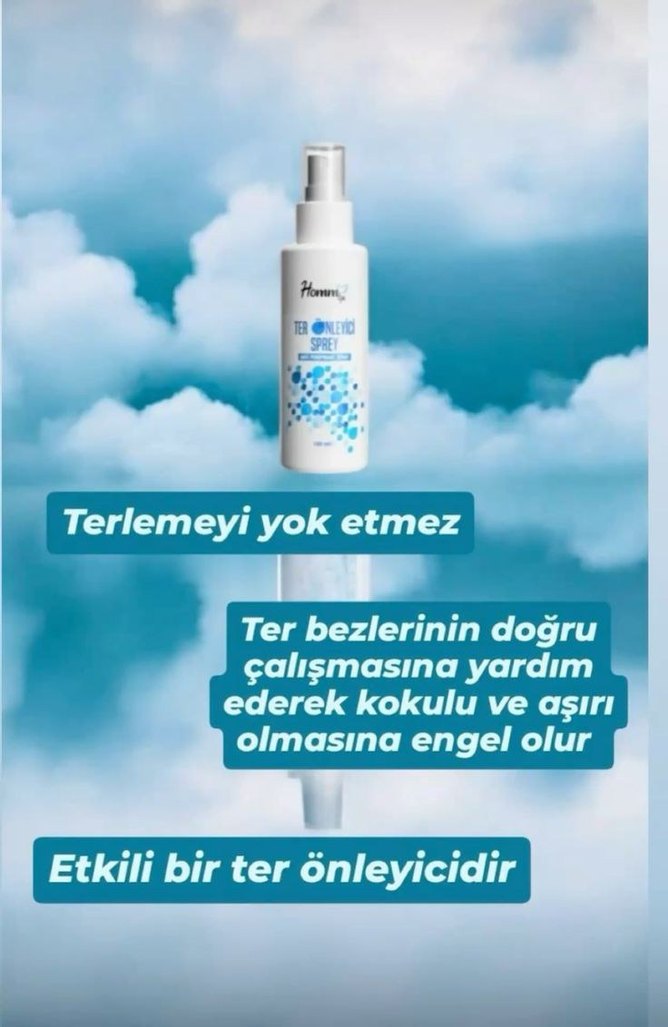 Hammt Kadın Ter Önleyici Sprey 100 mL - Görsel 4