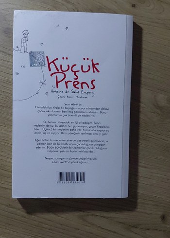Küçük Prens - Antoine de Saint-Exupery - Görsel 2