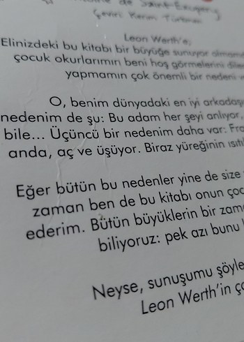 Küçük Prens - Antoine de Saint-Exupery - Görsel 3