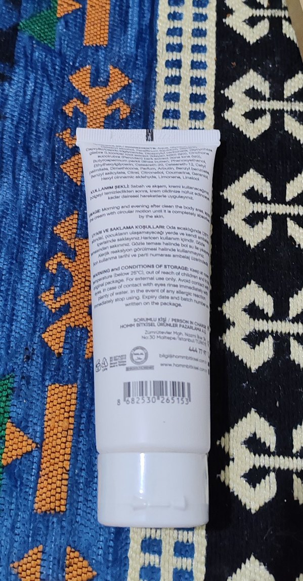 Homm Beyazlatıcı El Kremi 75 ml - Görsel 2