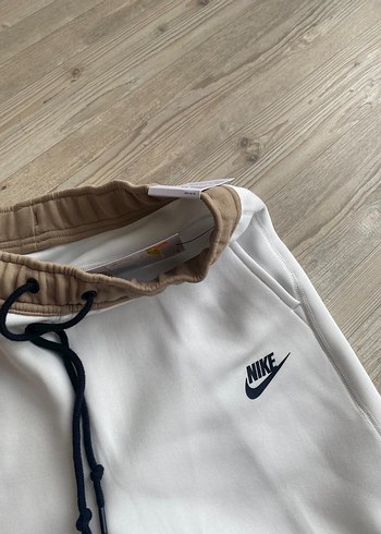 Nike Tech Fleece Eşofman Altı Krem Beyaz - Görsel 4