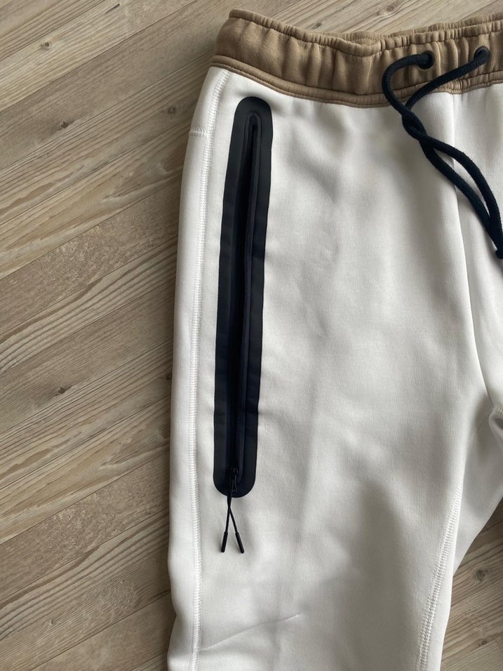 Nike Tech Fleece Eşofman Altı Krem Beyaz - Görsel 5