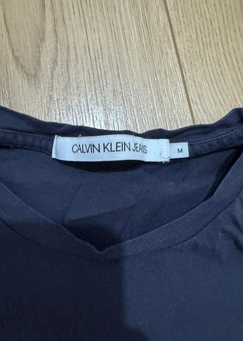 Mavi Calvin Klein Erkek tisört - Görsel 2