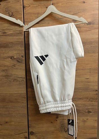 Adidas Erkek Beyaz Outdoor Eşofman Altı - Görsel 2