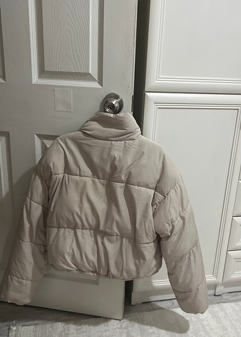 Krem Hm Şişme Mont - Görsel 2