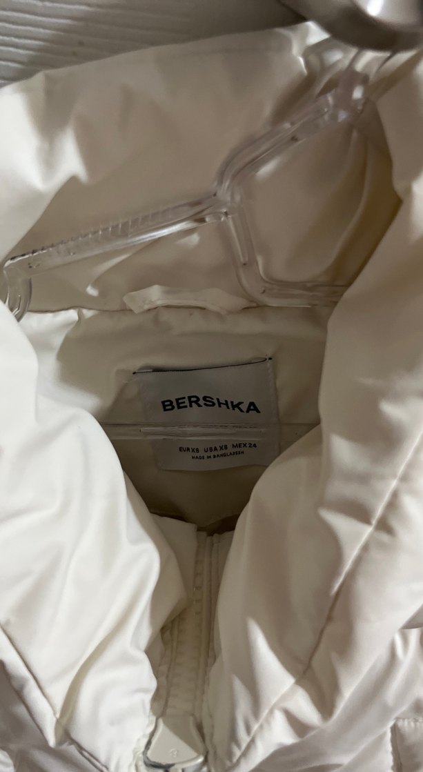 Bershka Fermuarlı Krem Yelek - Görsel 3