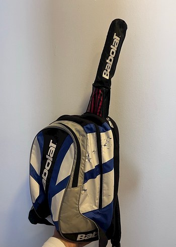 Tokalı Mavi Babolat Erkek Sırt Çantası - Görsel 6