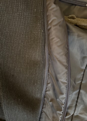 Düğmeli Siyah Erkek Midi Kaban - Görsel 4