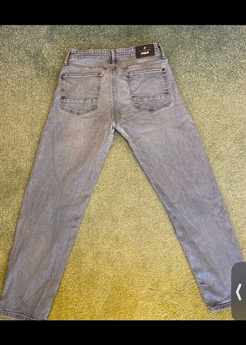 Mavi Rahat Kesim Erkek Kot Pantolon - Görsel 4