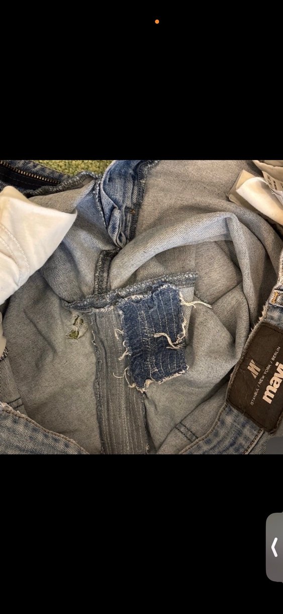 Mavi Rahat Kesim Erkek Kot Pantolon - Görsel 3