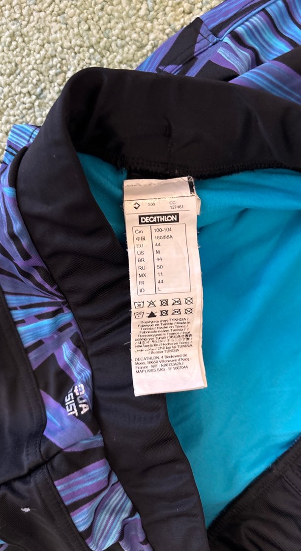 Mor Tie-Dye Mini Erkek Deniz Şortu - Görsel 3