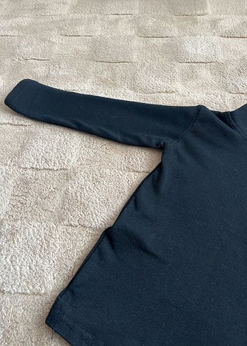 Siyah Çocuk Uzun Kollu İçlik - Görsel 2