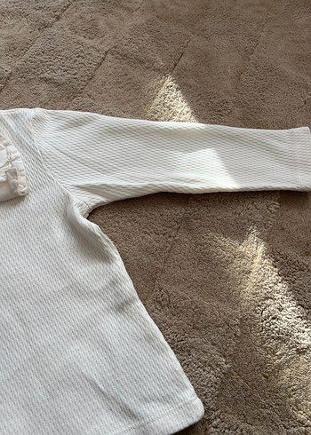 Beyaz Çocuk İçlik Üstü - Görsel 3