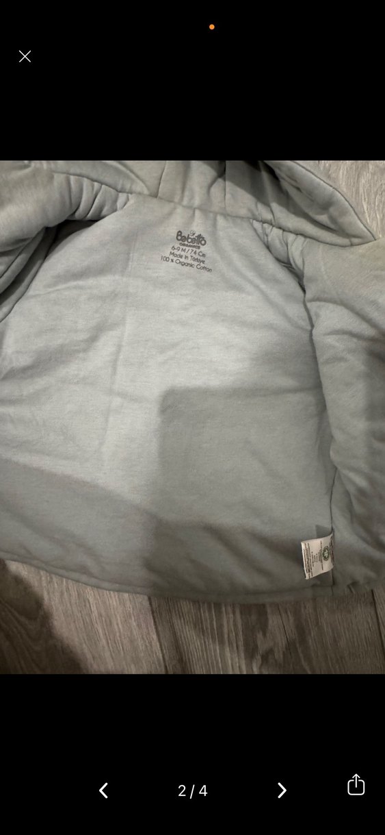 Kapüşonlu  Erkek Çocuk Mont - Görsel 2