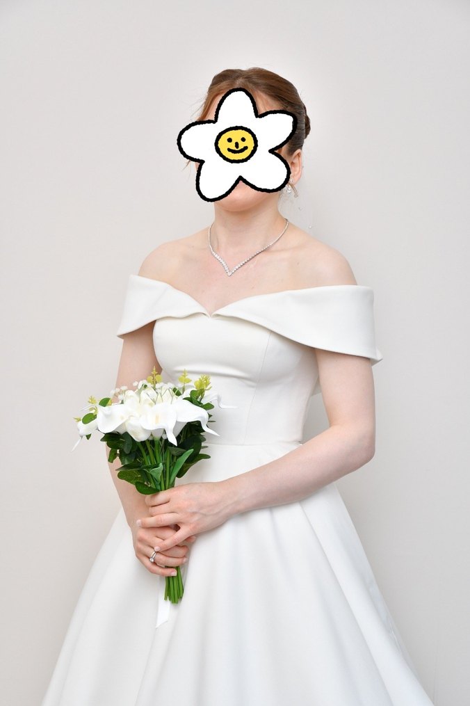 Modern Klasik Straplez Beyaz A Kesim Gelinlik - Görsel 2