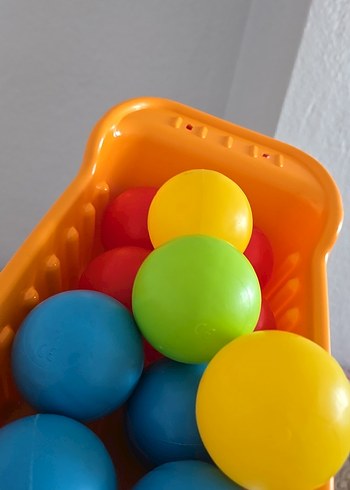 11 Renkli Plastik Oyun Topları - Görsel 3