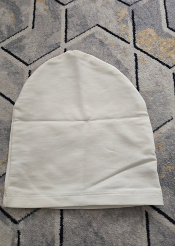 Beyaz Bebek şapkası - Görsel 2