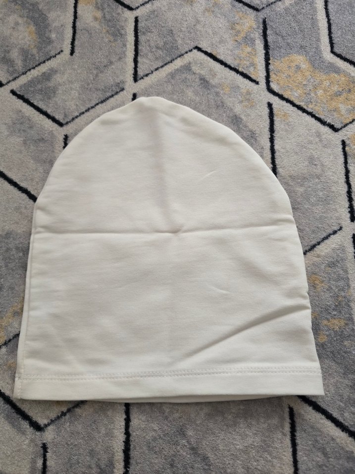 Beyaz Bebek şapkası - Görsel 2