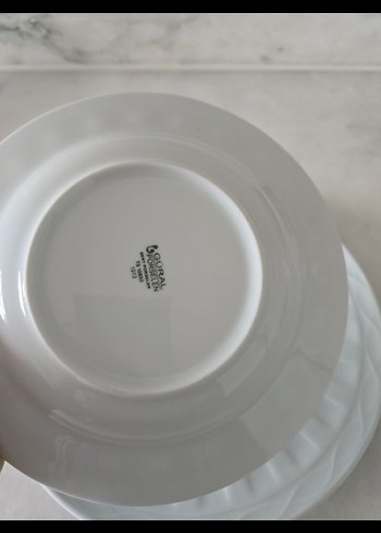 2 li Beyaz Yemek Tabağı ve Kase Seti - Görsel 4