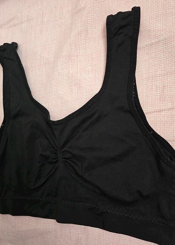 Siyah Goth Tarzı Sporcu Sütyeni - Görsel 2