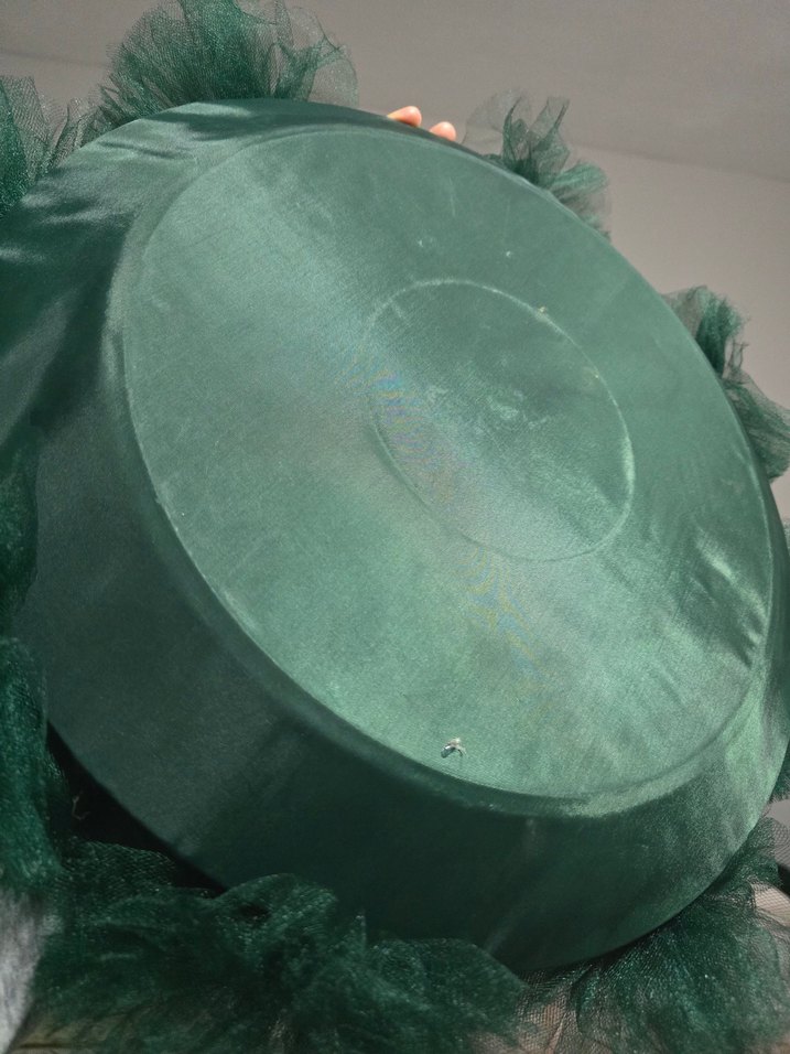 Fırfırlı Yeşil Bohem kına tepsisi - Görsel 3