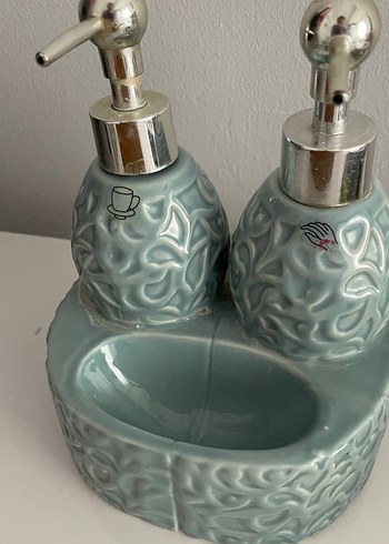 Seramik Sıvı Sabunluk Deterjanlık - Görsel 2